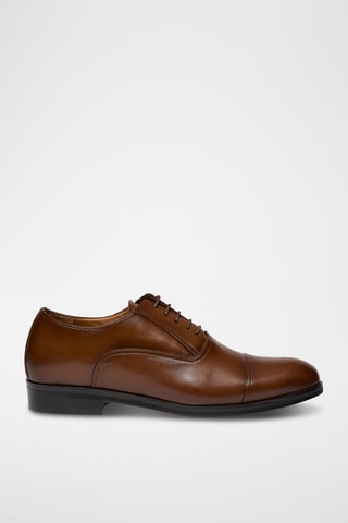 Oxford in pelle Orio - Marrone