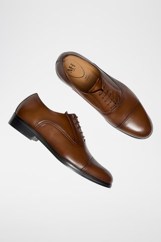 Oxford in pelle Orio - Marrone