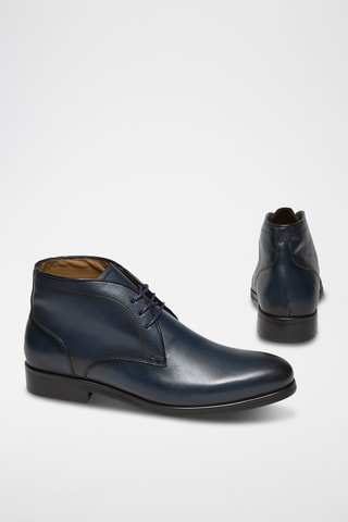 Stivali in pelle Tiax - Blu
