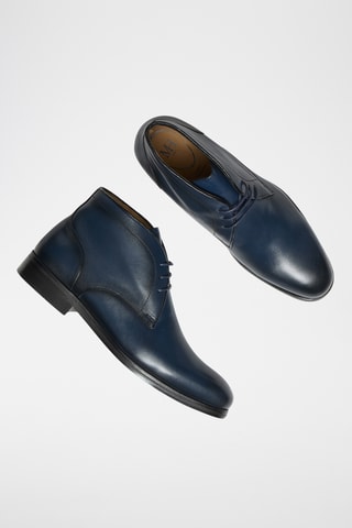 Stivali in pelle Tiax - Blu