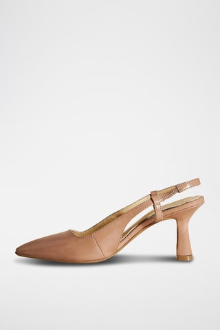 Décolleté in pelle Parez - Rosa