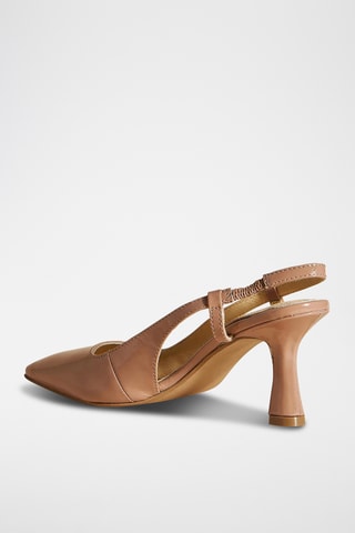 Décolleté in pelle Parez - Rosa