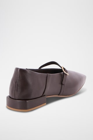 Scarpe baby in pelle Domi - Marrone