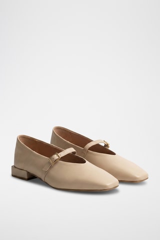Scarpe baby in pelle Domi - Bianco