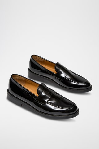 Mocassini in pelle Kaeryn - Nero