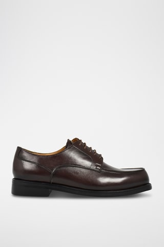 Stringate in pelle Rupert - Marrone