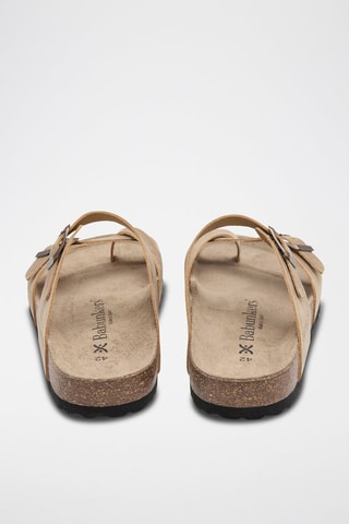 Sandali in pelle - Beige