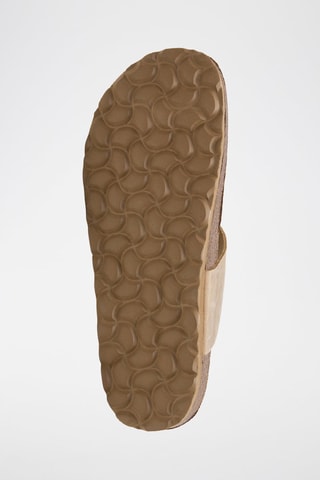 Sandali in pelle - Marrone