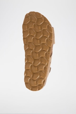 Sandali in pelle scamosciata Rosso - Marrone
