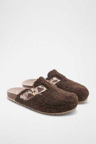 Sabot Rosso - Marrone scuro