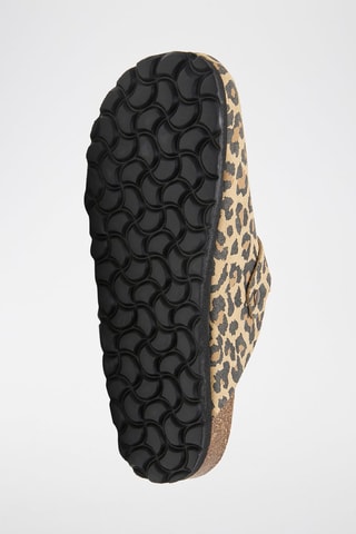 Sabot in pelle scamosciata - Marrone