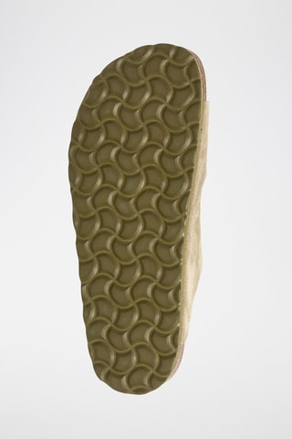Ciabatte in pelle scamosciata - Beige