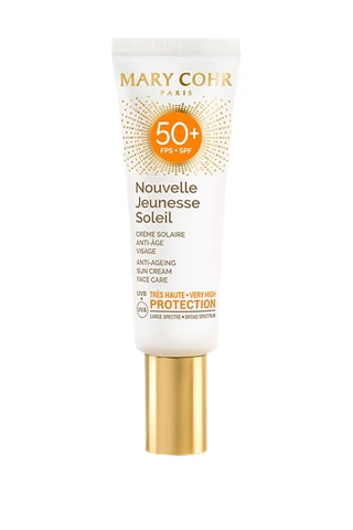 Crème solaire anti-âge nouvelle jeunesse soleil SPF 50+ visage - 50 ml