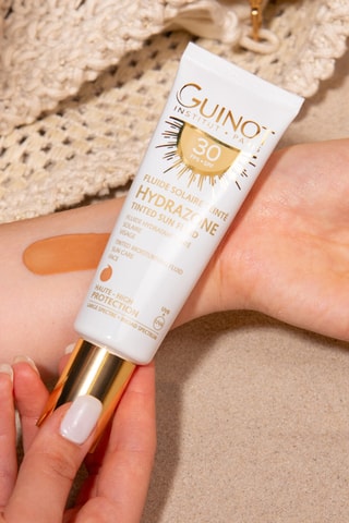 Fluide solaire teinté hydrazone SPF 30 - 50 ml