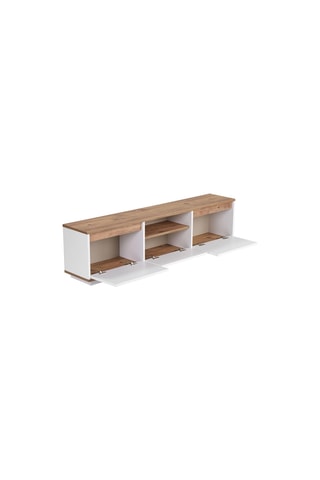 Meuble TV 3 abattants Sentinel - 160 x 42 x 29,5 cm
