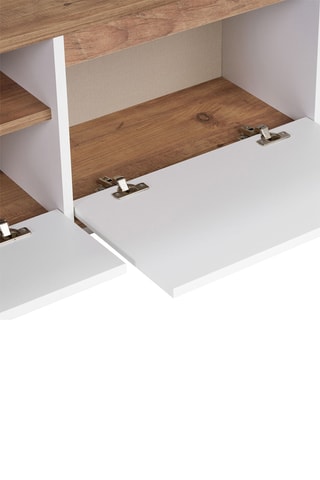 Meuble TV 3 abattants Sentinel - 160 x 42 x 29,5 cm