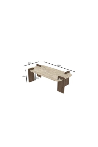Table basse - 120 x 60 x 40 cm