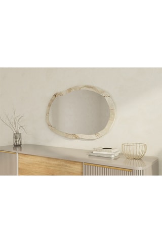 Miroir Lossa - 52 cm - Gris