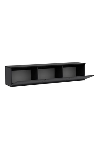 Meuble TV 3 abattants Neon Illuminated - 160 x 35 x 32 cm