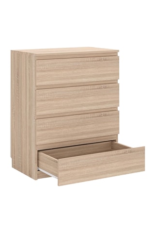 Commode 4 tiroirs - 80 x 100 x 48 cm