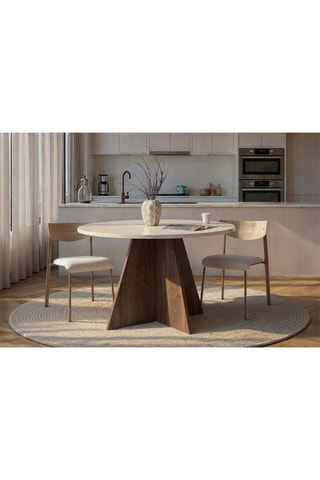 Table à manger - 120 x 75 x 120 cm