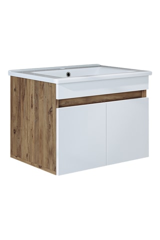 Meuble de salle de bain 2 portes - 48 x 65 x 44 cm