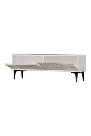Meuble TV 2 abattants - 120 x 40,5 x 30 cm
