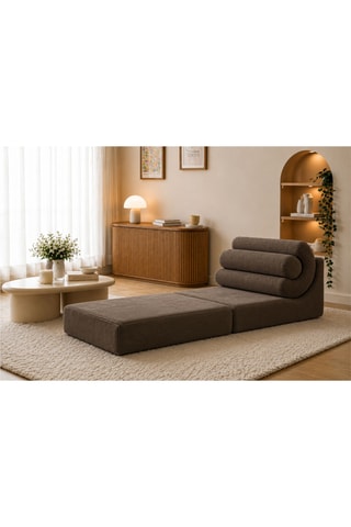 Chauffeuse convertible - Marron