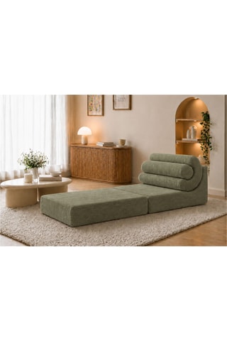 Chauffeuse convertible - Vert