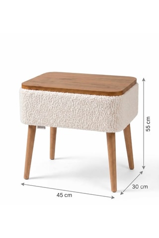 Table de chevet - 45 x 55 x 30 cm
