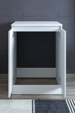 Meuble de rangement 2 portes - 96 x 70 x 70 cm