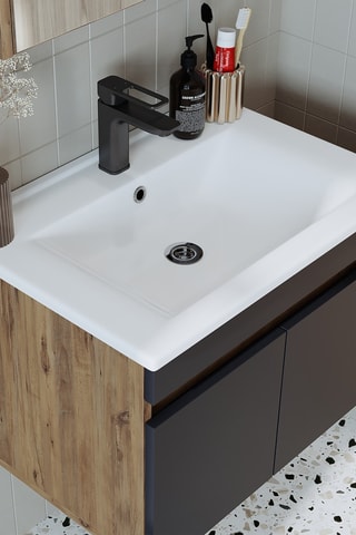 Meuble de salle de bain 2 portes - 65 x 48 x 44 cm