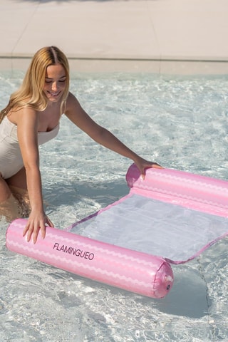 Bóia insuflável para piscina - 73 x 115 x 16,5 cm