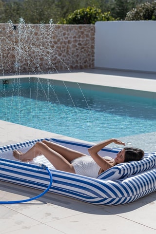 Colchão de piscina insuflável - 140 x 205 x 30 cm