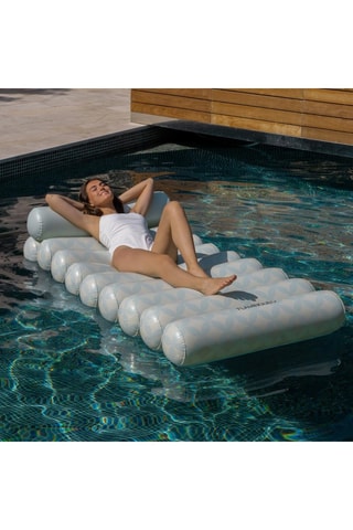 Bóia para piscina insuflável - 94 x 180 x 37 cm - 110 kg