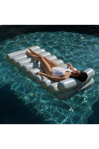 Bóia para piscina insuflável - 94 x 180 x 37 cm - 110 kg