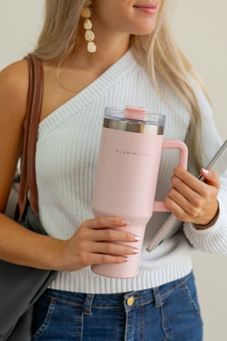 Copo isotérmico em aço inoxidável - 1,18 l