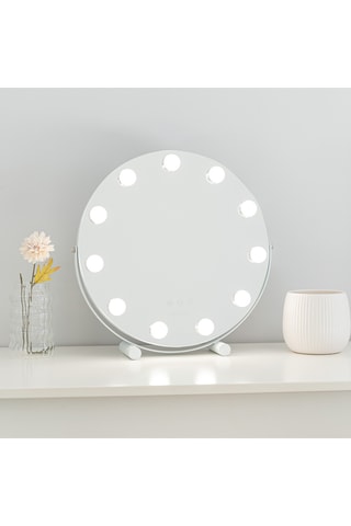 Espelho LED - 46 x 11 x 47 cm - Branco