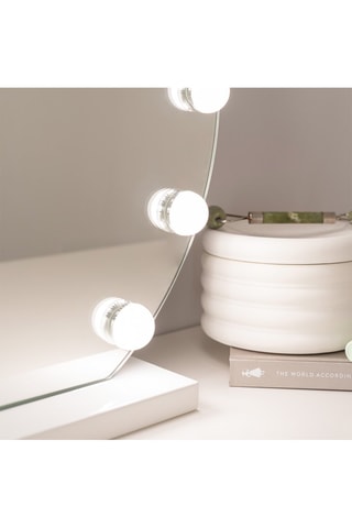 Espelho de maquilhagem LED