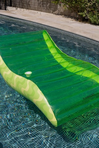 Flutuador de piscina 2 lugares - 180 x 114 x 70 cm - Até 125 kg