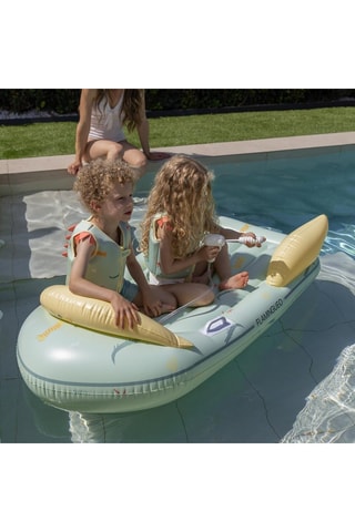 Bóia para piscina insuflável - 75 x 145 x 42 cm - 30 kg
