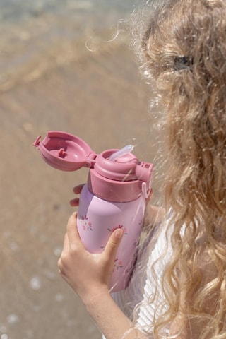 Garrafa isotérmica em aço inoxidável - Rosa