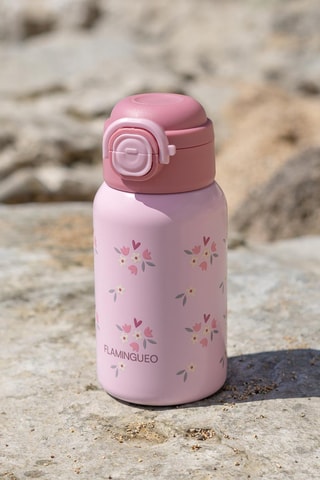 Garrafa isotérmica em aço inoxidável - Rosa