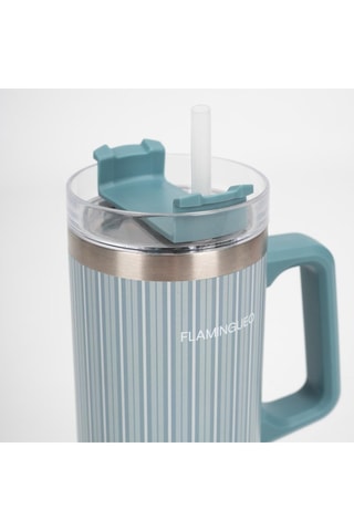Copo-palhinha isotérmico em aço inoxidável - 0,9 l