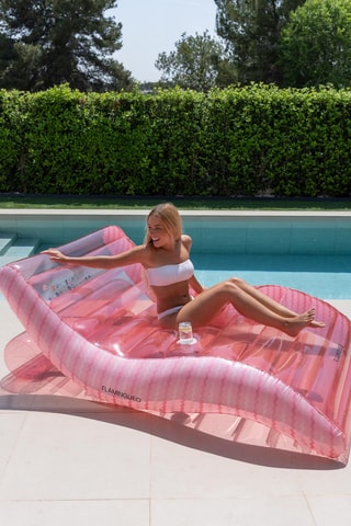 Colchão de piscina insuflável - 114 x 180 x 70 cm
