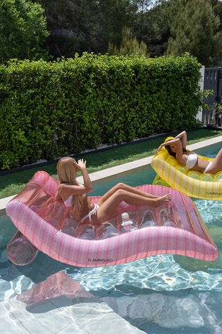 Colchão de piscina insuflável - 114 x 180 x 70 cm