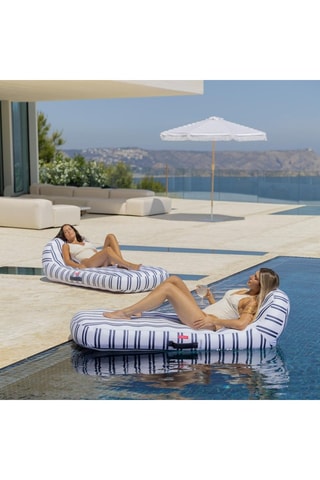 Bóia para piscina insuflável - 80 x 175 x 52 cm - 100 kg