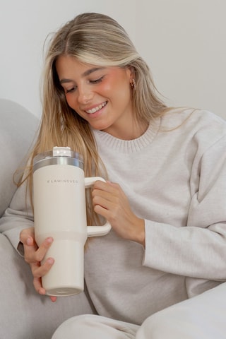 Copo térmico em aço inoxidável - 1,18 l
