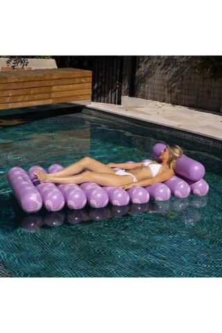 Bóia para piscina insuflável - 94 x 180 x 37 cm - 110 kg