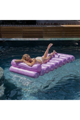 Bóia para piscina insuflável - 94 x 180 x 37 cm - 110 kg